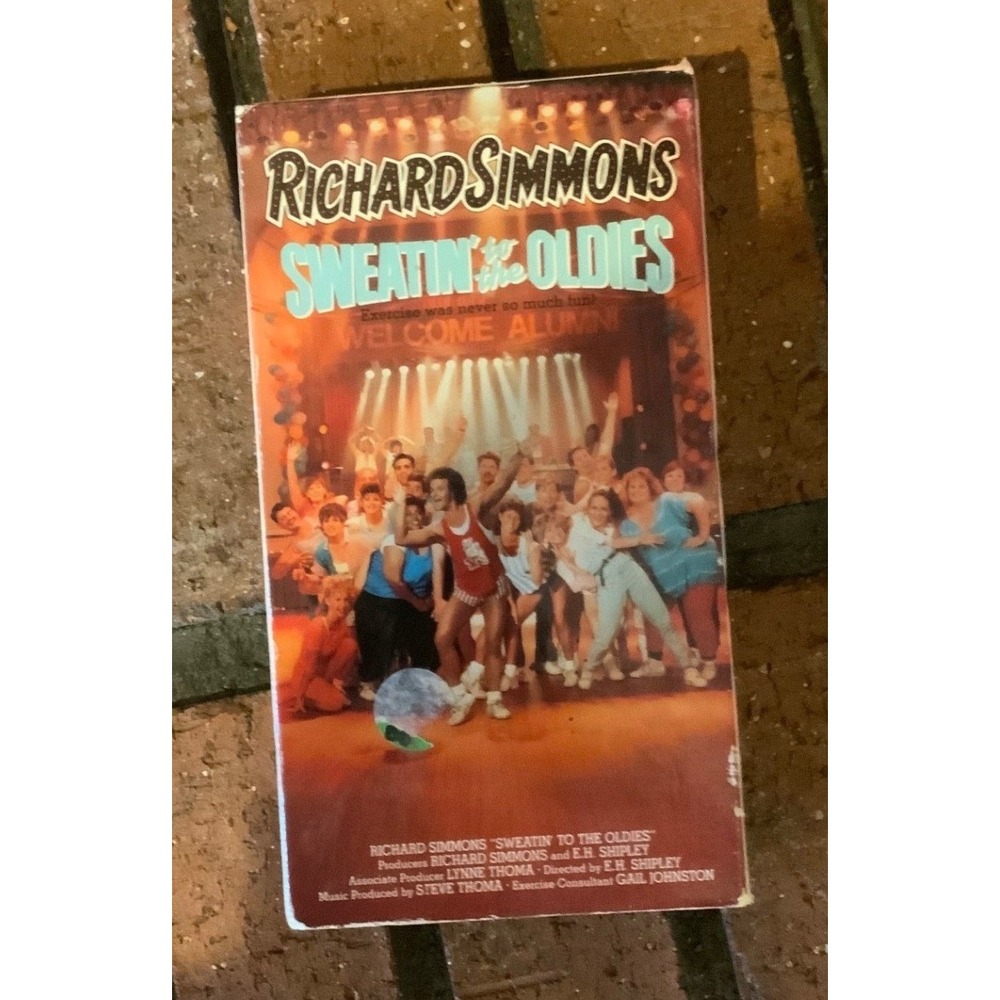 Richard‎ Simmons Sweatin to the Oldies VHS 1990 Warner Home Video Exercise Tape
